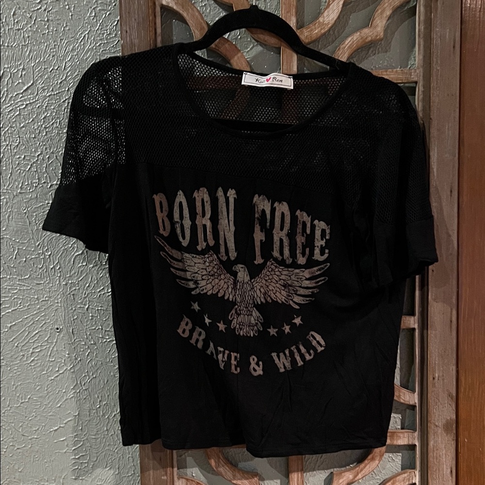 Kali Reeve Fishnet Tee